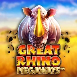 Great Rhino Megaways by Pragmatic Play, showcased at 24casinos.fi – game logo